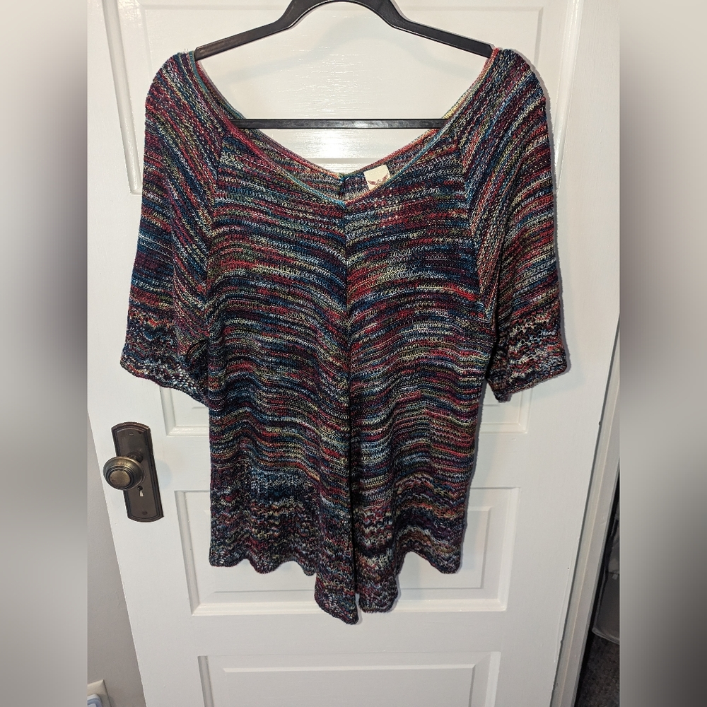 Multicolor sweater size XL